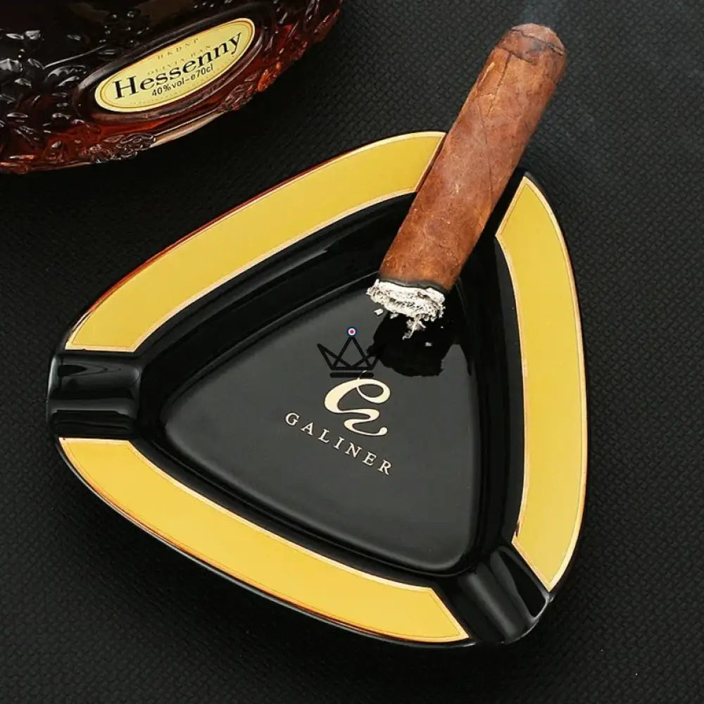 Zigarrenaschenbecher aus Keramik - Triade Elegance – Ansicht 3
