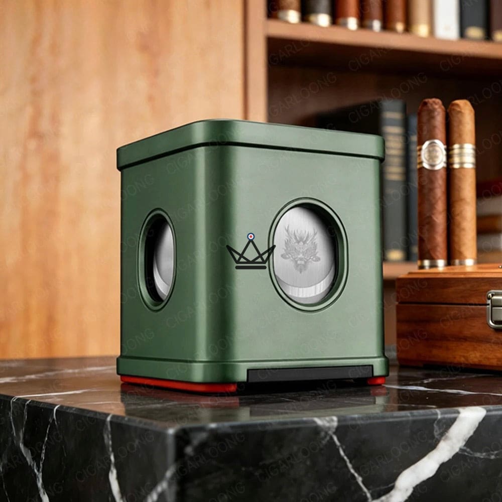 Dragon Town Cube Tisch-Zigarrenschneider — 3 Schnitte – Ansicht 14