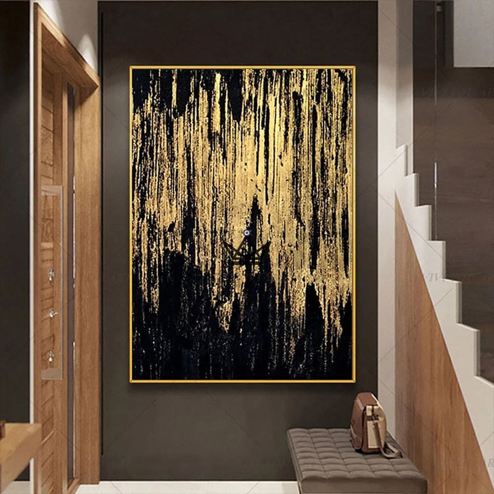 XXL-Ölgemälde auf Leinwand – Nocturne Fusion – Ansicht 6