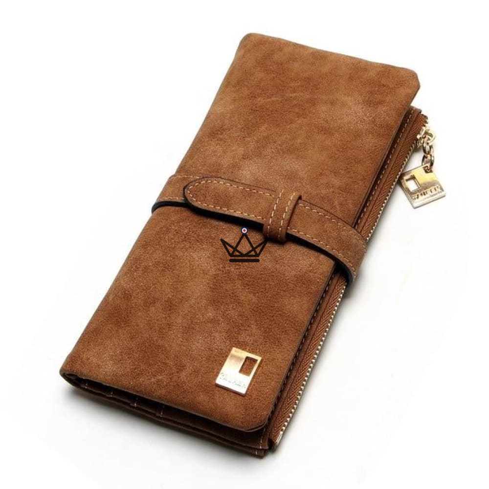 Wallets de mujeres - YORK - Café