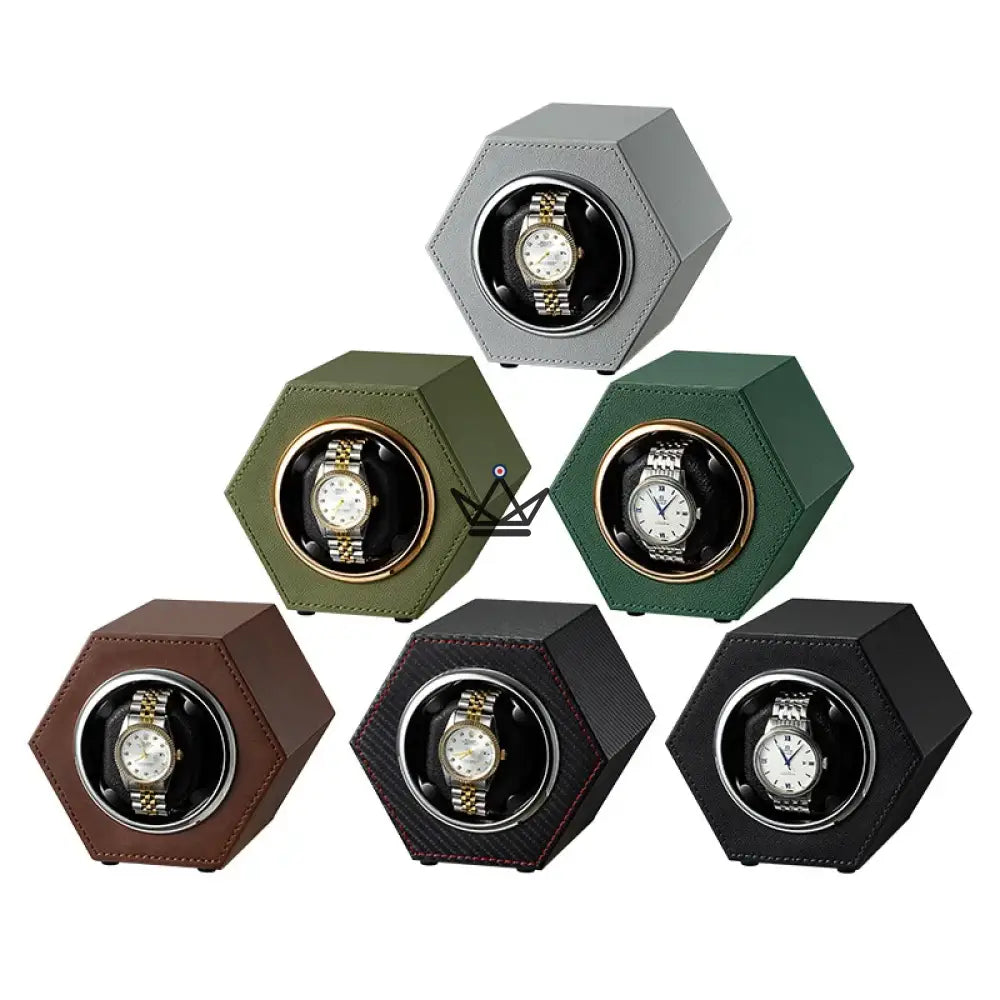 Jebely Hexagon Uhrenbeweger – Verbindbar, 6 Farben, 1 Stecker – Ansicht 10