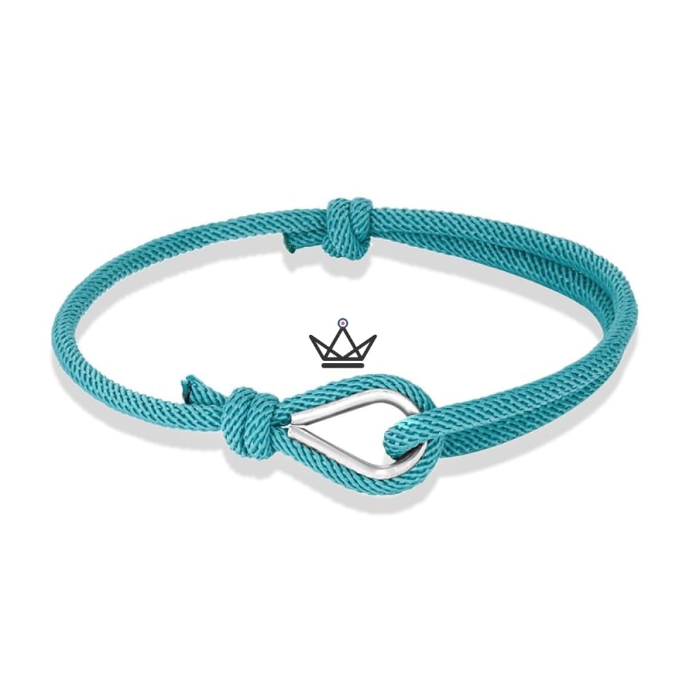 Harlow Bracelet - Silver Drop & Adjustable Cord - 11 Colors — view 8