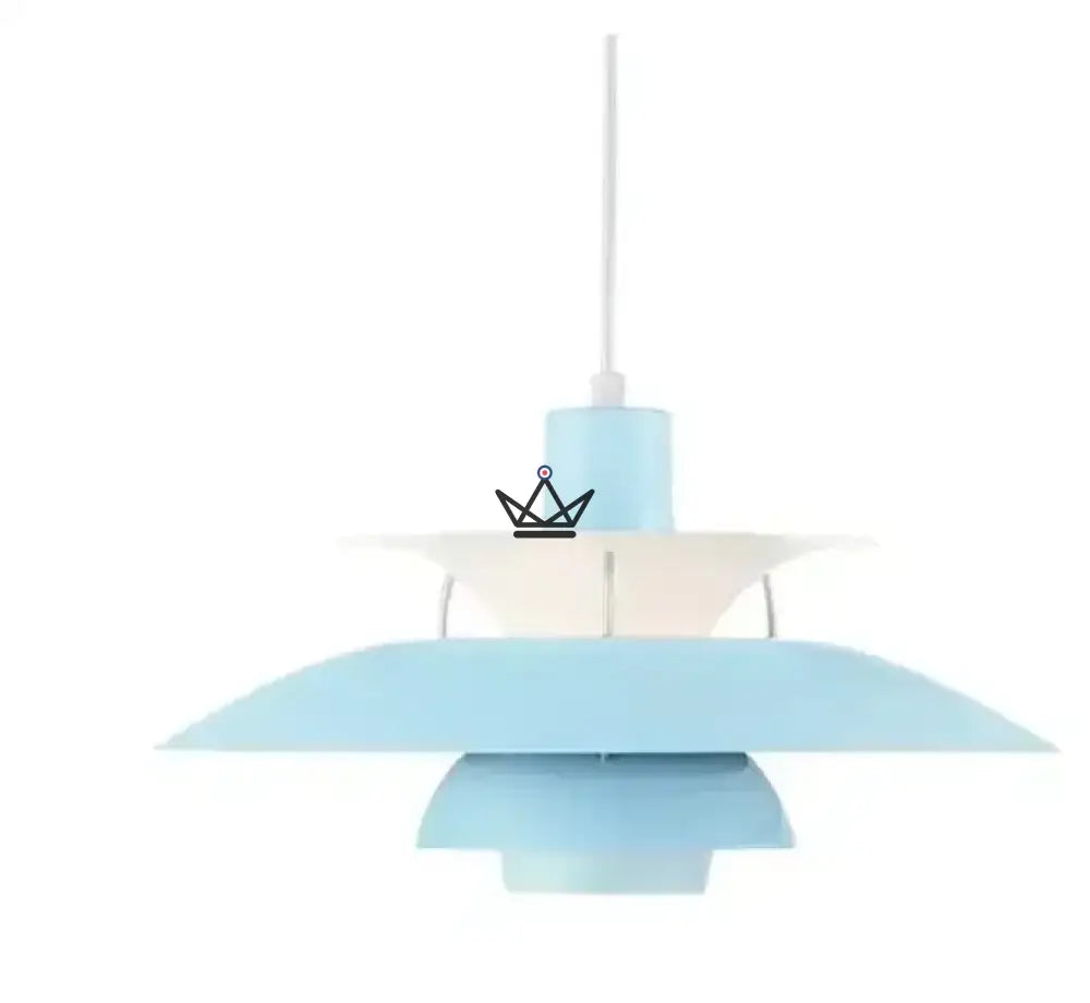 Chandelier pendant Lighting - Nordisk Lys — Pastel Blue / 30cm
