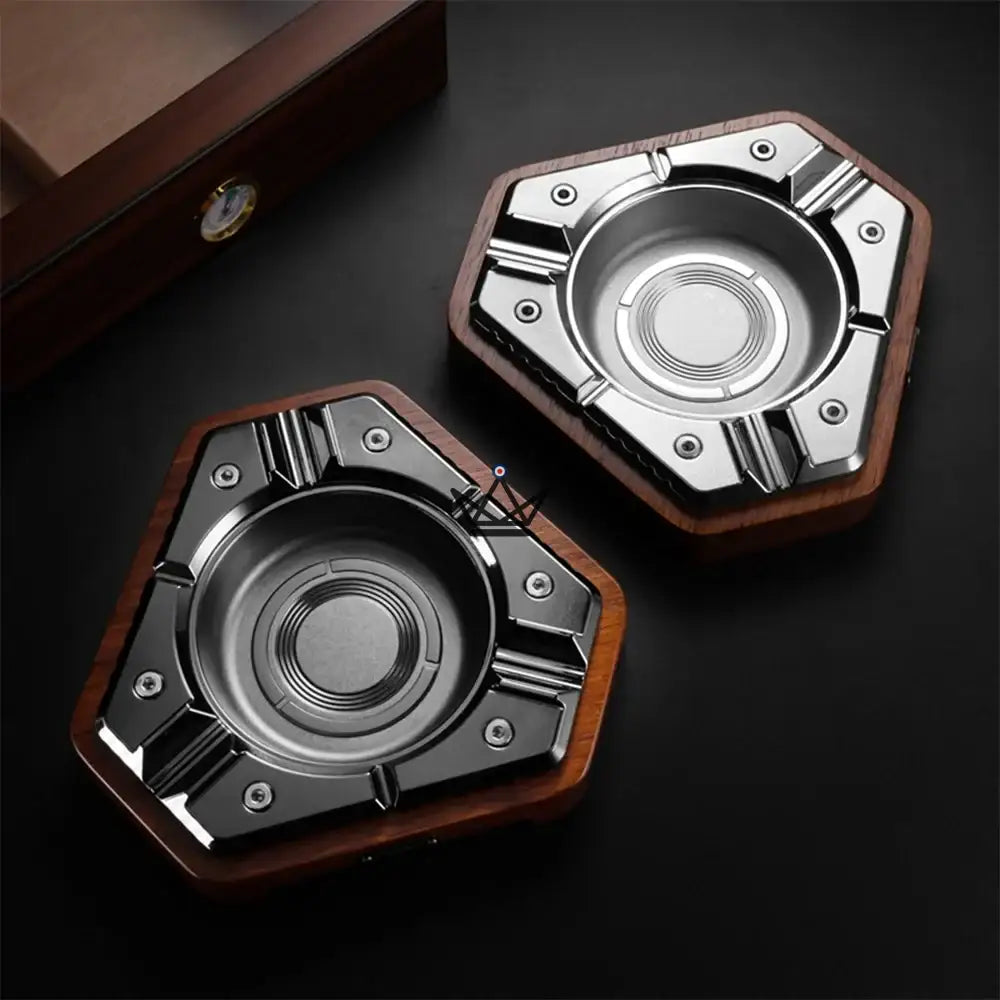 Cigar ashtray - Valor Edition — Silver - Valor Argenteus