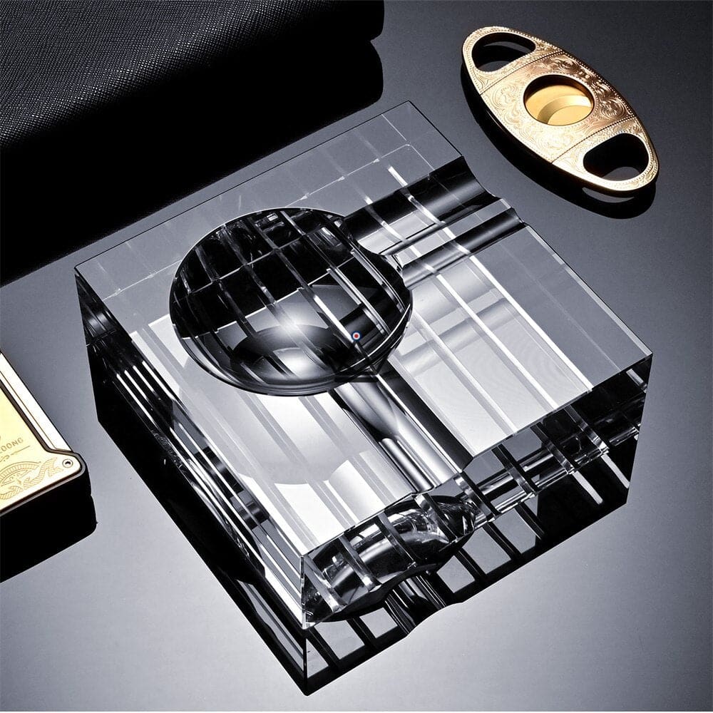 Cigar Ashtray - Cubo de Cristal - vista 1
