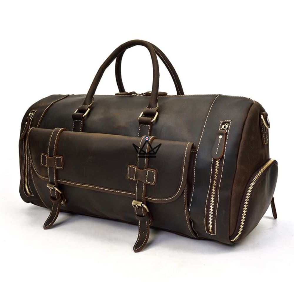 Bolso de viaje de cuero vintage - HORSE - vista 13