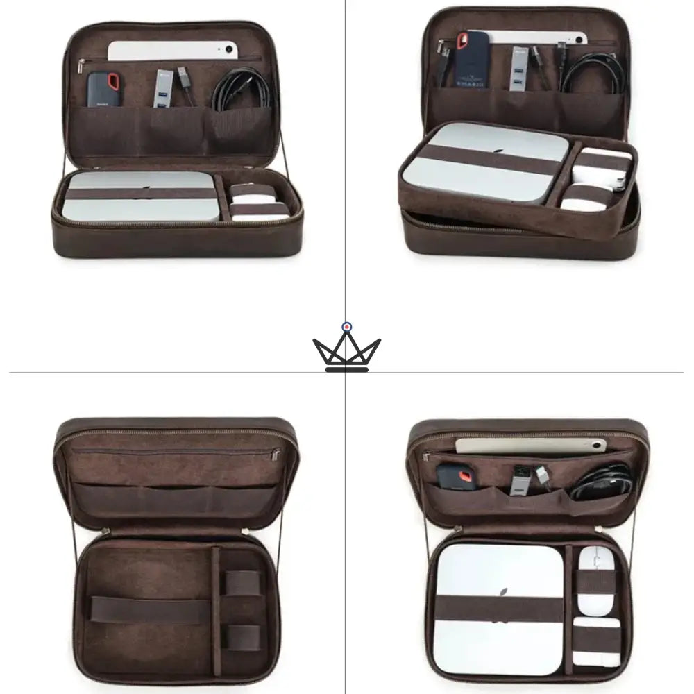 Customizable Leather Case for Apple Mac Mini - Voyageur MacPod — view 8