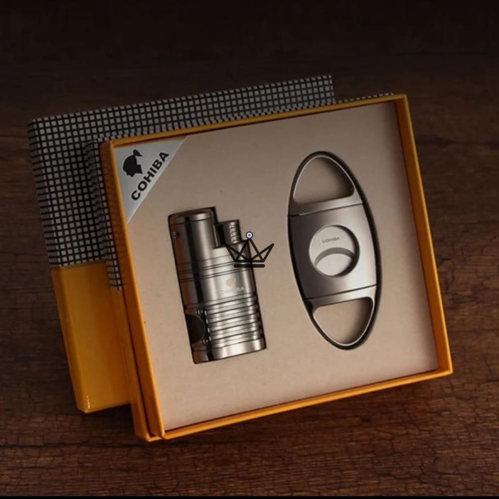 REDFIRE NEWPUNCH Lighter & Cigar Cutter Pack — 4 Torches, Punch & Guillotine 24 mm | Collector's Box — view 6