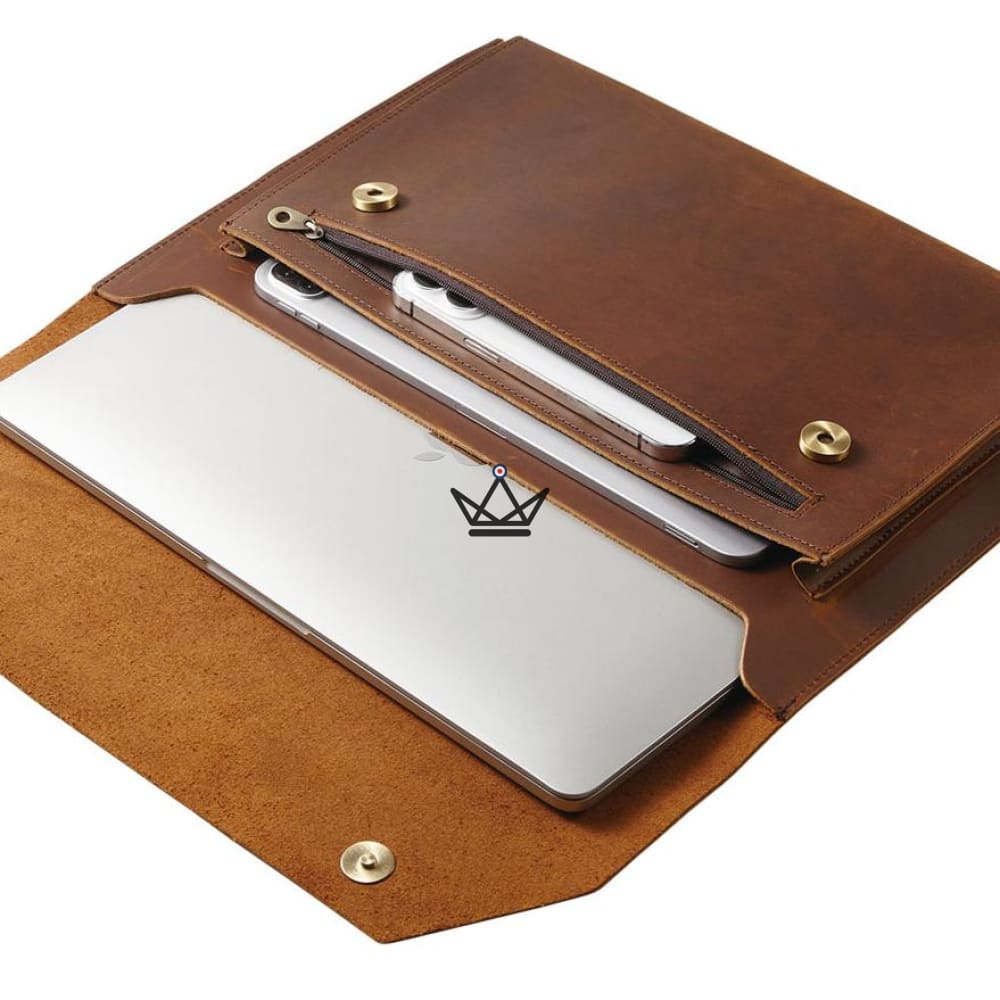 Lederhülle für MacBook – PRESTON Edition – Ansicht 3