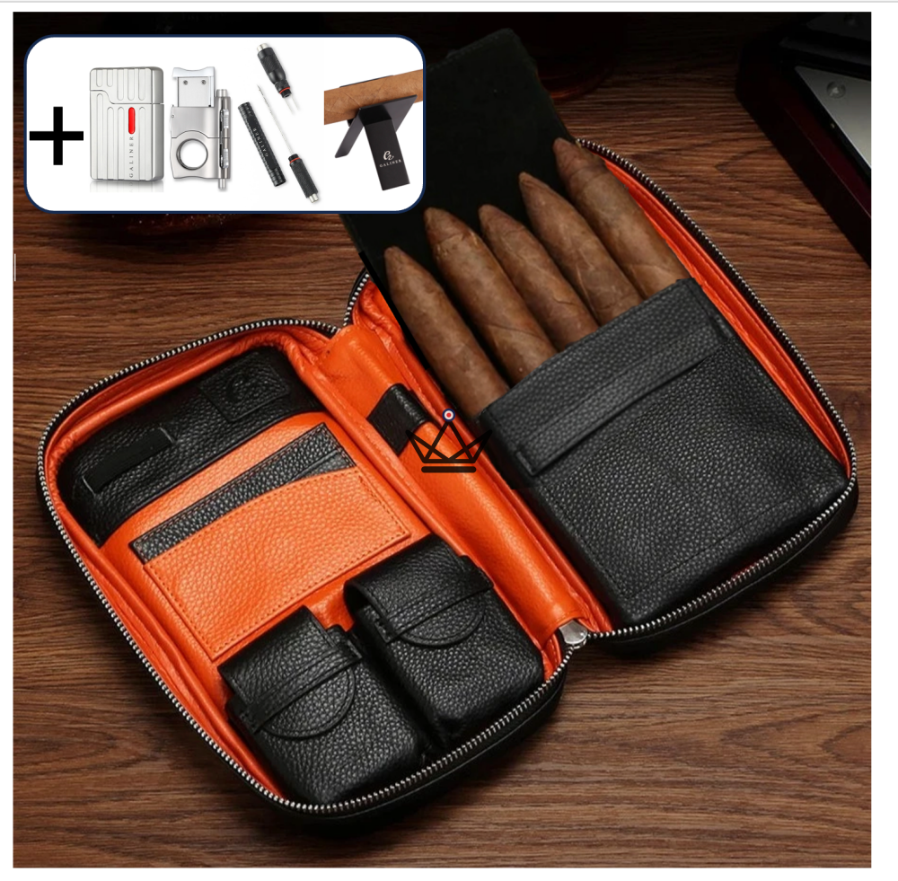Piel Viaje Humidor - Espectrum Style - vista 18
