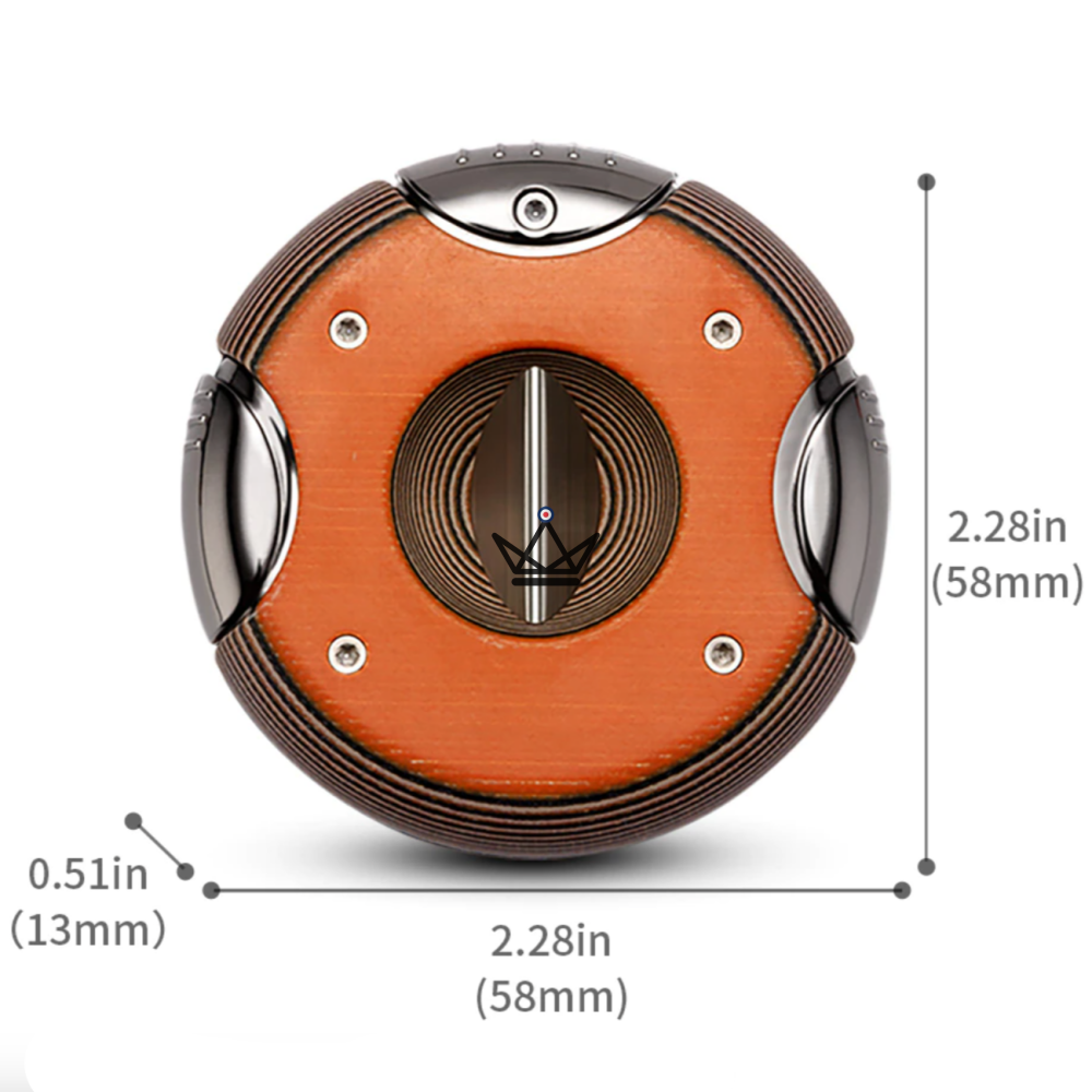 KUKLOS V-Cut Cigar Cutter — Premium Alloy, Precise Cut, 5 Colors | Includes Cigar Gift Box — view 11