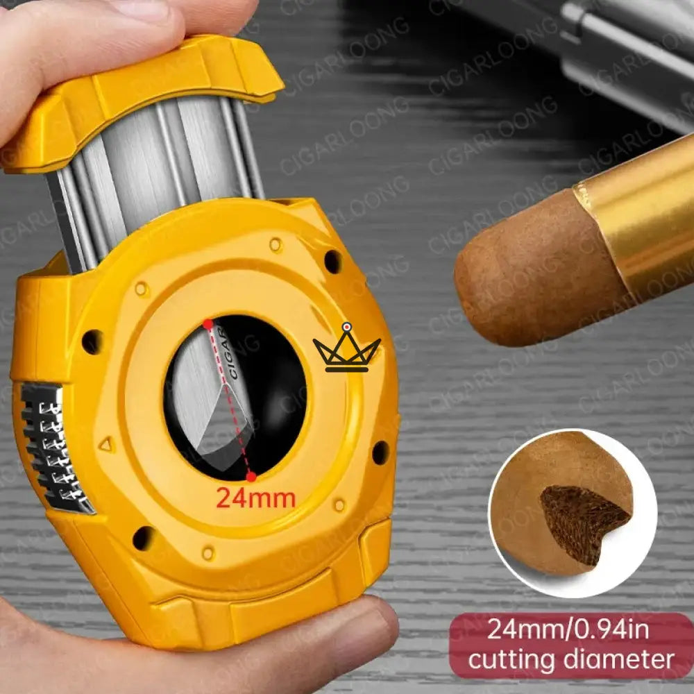 4-in-1 Zigarrenschneider Edelstahl - CALIBRIUM – Ansicht 7