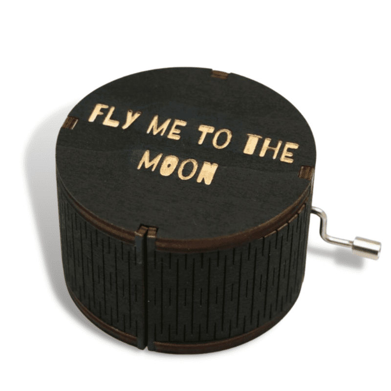 Boîte à Musique Fly Me To The Moon — Noir — photo 1