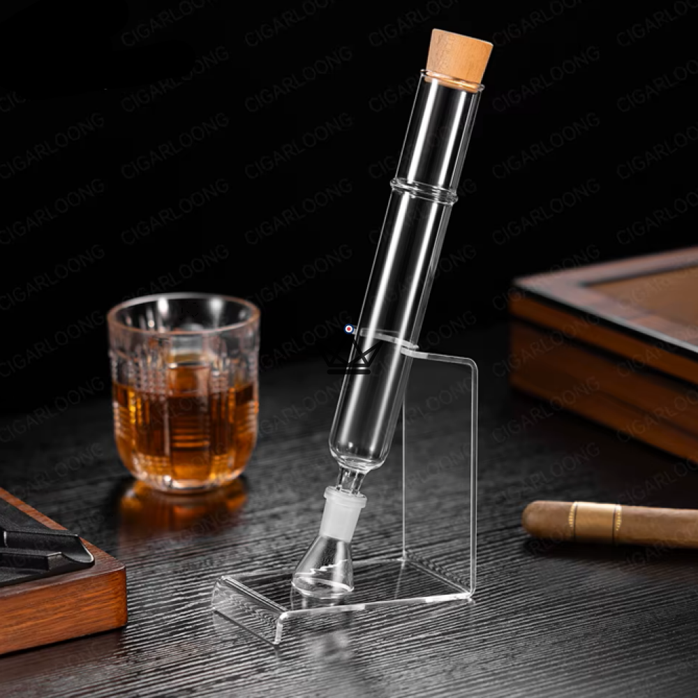 Infusio Cristal — whisky & cognac cigar infuser | passive aromatization — view 2