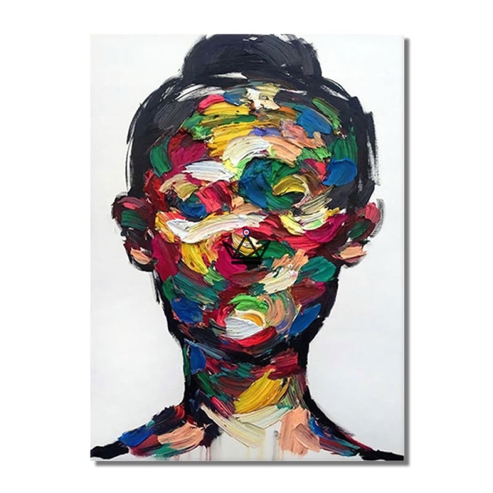 XXL pintura al óleo sobre lienzo - Profundidad del alma - vista 5