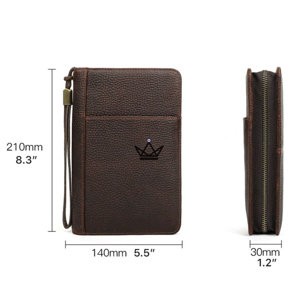Customizable Leather Cigar Case - Voyageur Tempo — view 13