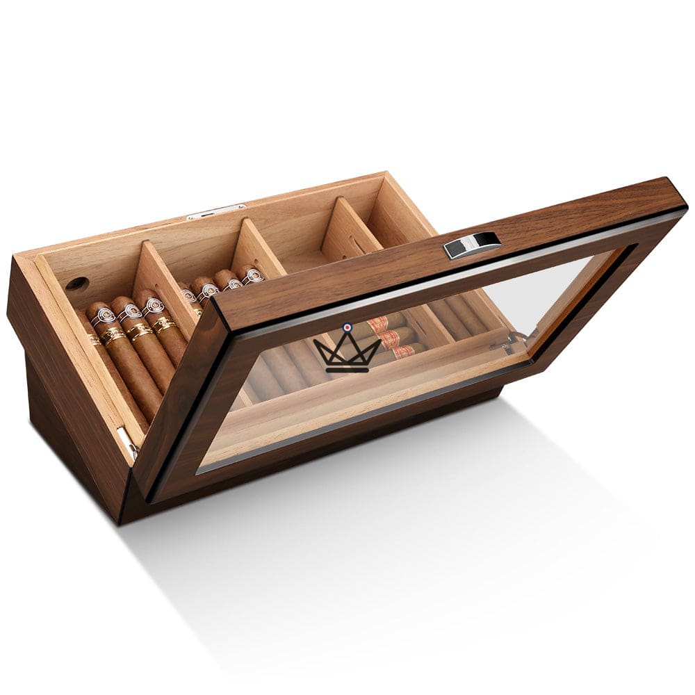 KHEOPS Century Cedar Lacquer Humidor 80 Cigars | Character & Charm — view 12