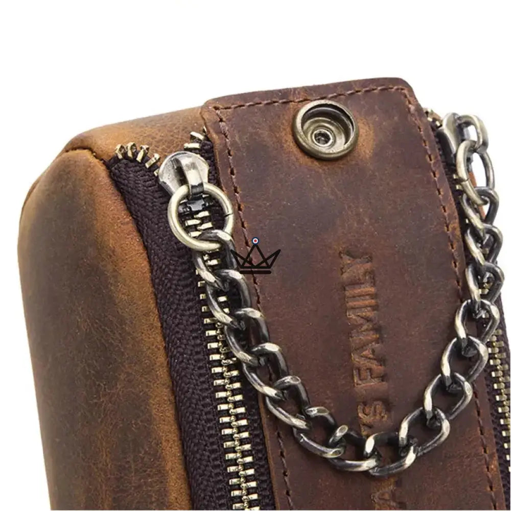 Personalizable Leather Pouch - Pencils & pens - VOYAGEUR Sketch — view 6