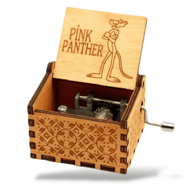 Boîte à Musique La Panthère Rose — Bois — photo 1