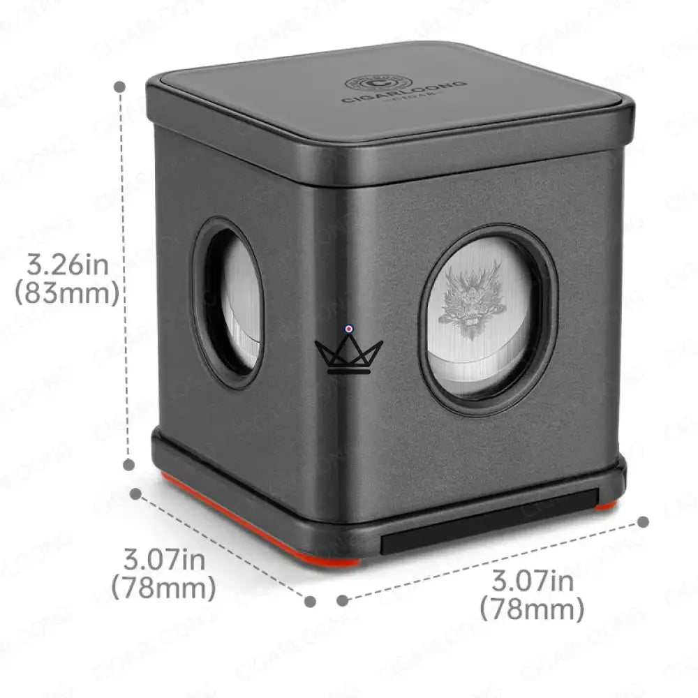 Dragon Town Cube Desktop Cigar Cutter — 3 Cuts — view 17