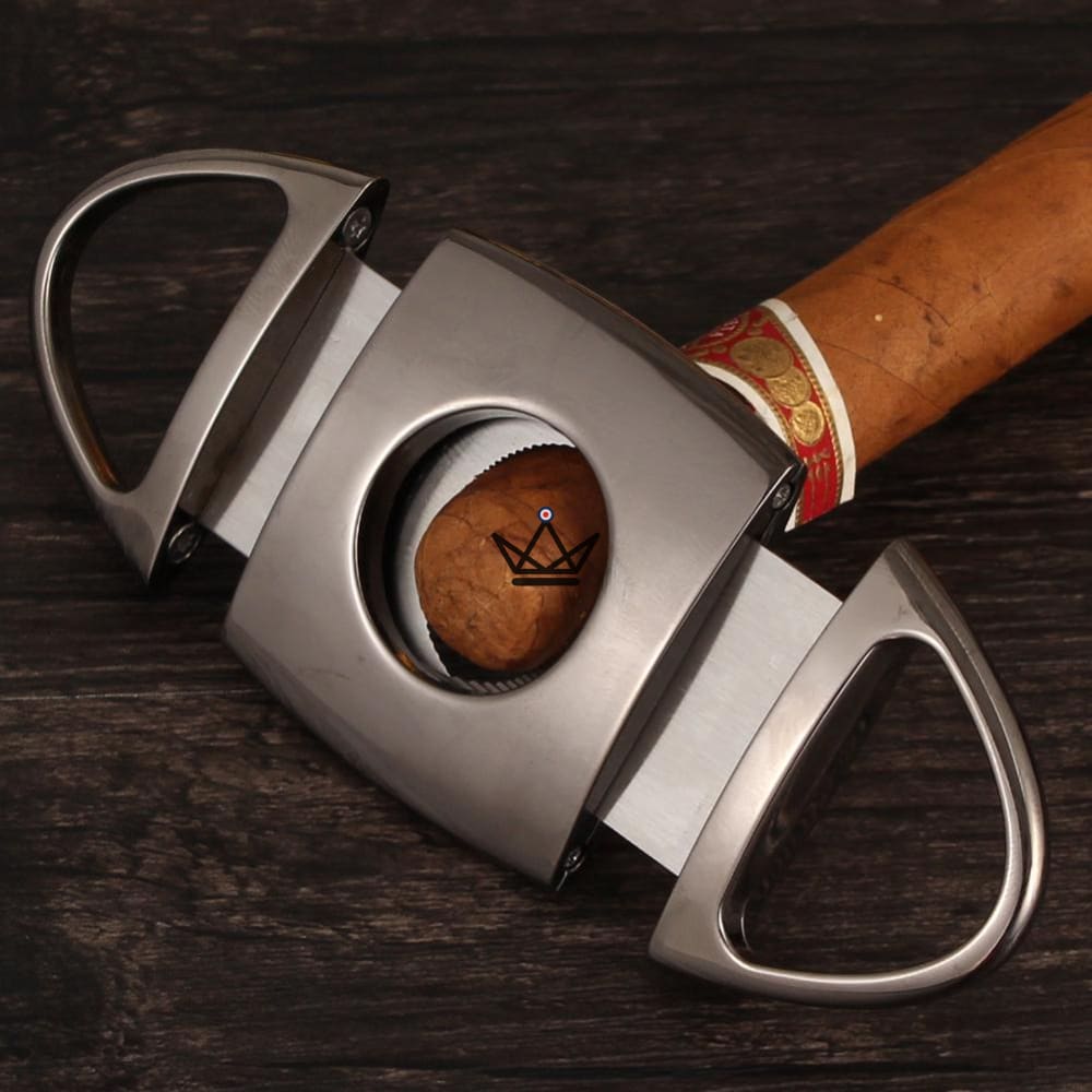 Zigarrenanzünder & -schneider-Set REDFIRE NEWPUNCH – 4 Flammen, Bohrer & Guillotine 24 mm | Sammlerbox – Ansicht 5