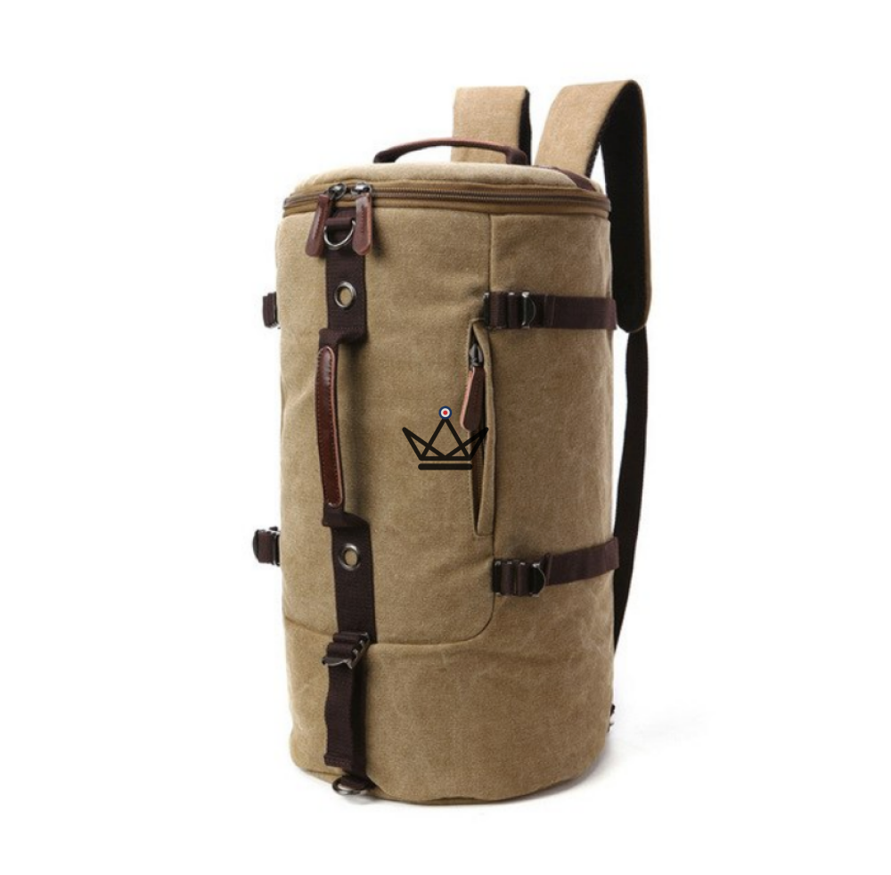 Vintage & Canvas Bandit Travel Bag - 3-in-1 Weekender Vintage & Canvas Bandit Travel Bag - 3-in-1 Weekender