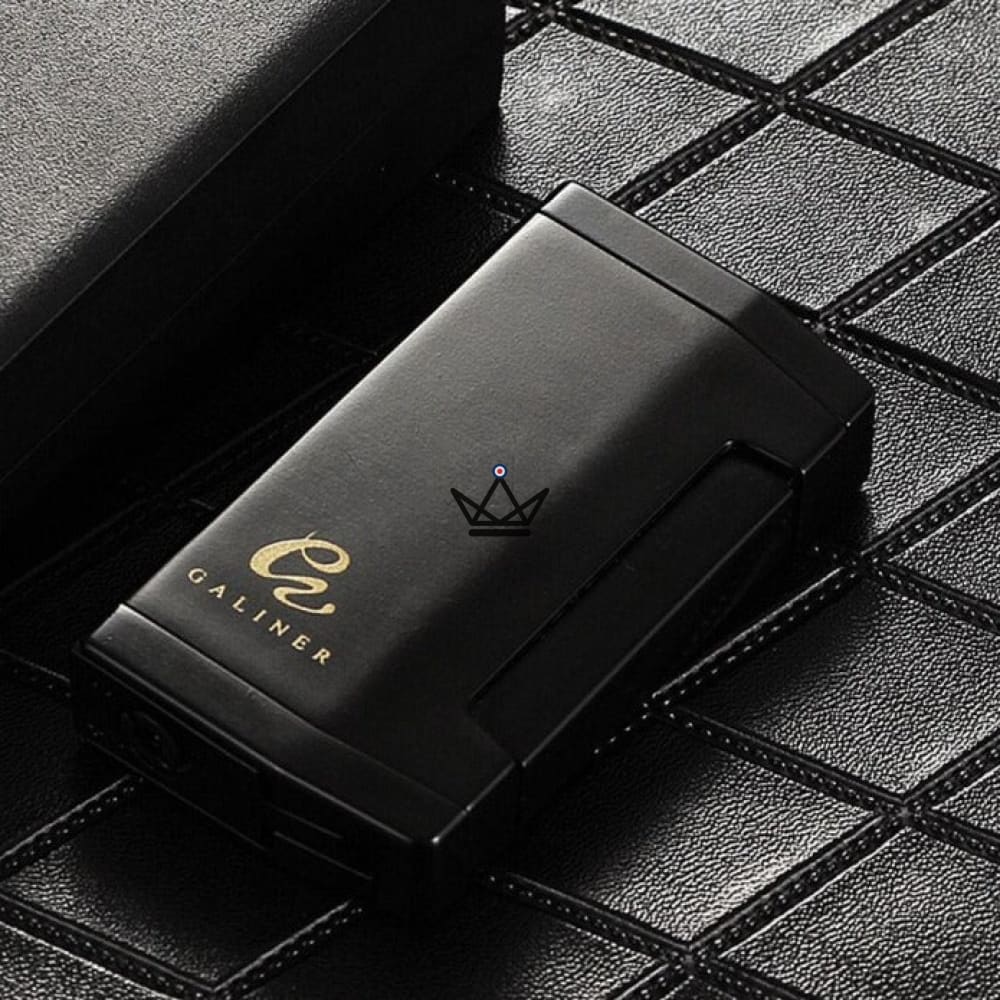 GOLDYR Torch Lighter — 2 Torches, 9mm Punch, Glossy Finish | Collector's Box — view 2