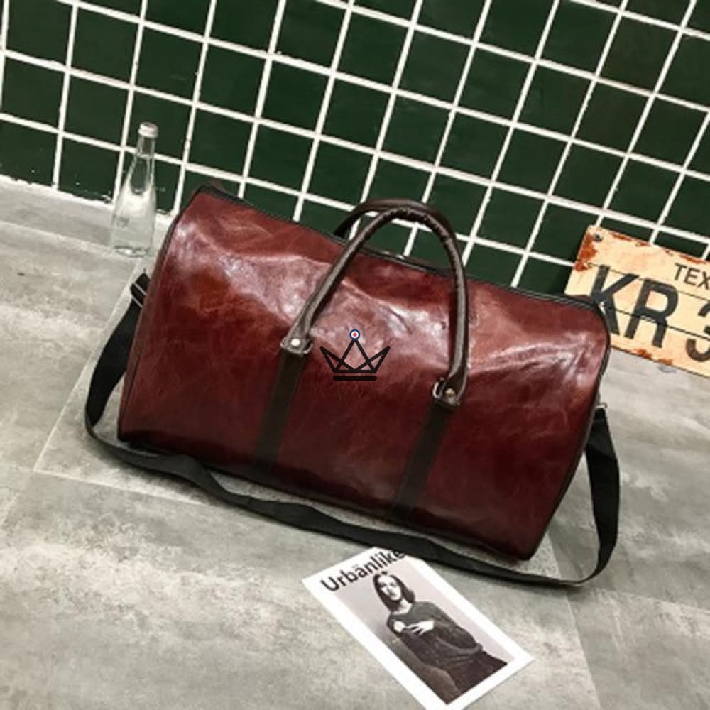 Bolso de viaje vintage - Jammy - Rojo