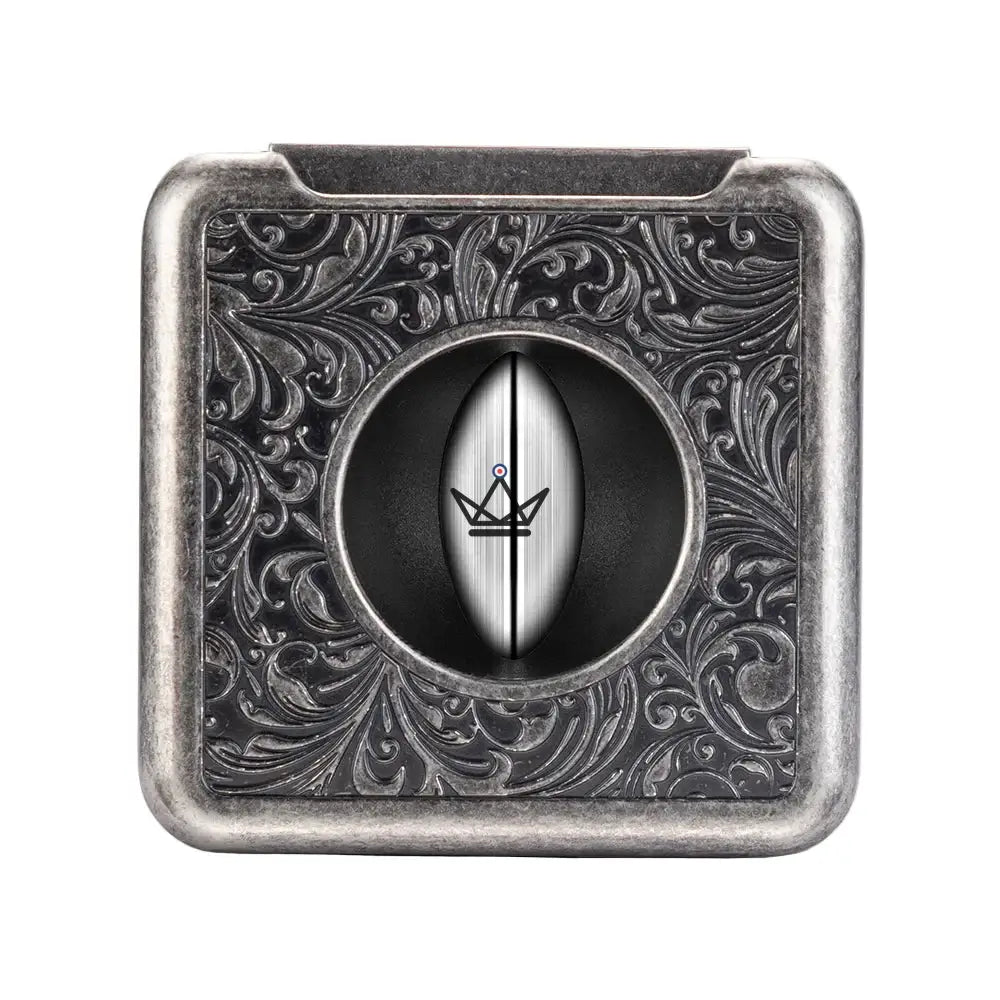 Zigarrenschneider Empire Edition 4-in-1 — V-Schnitt 21 mm, Halter, Stanzer & Bohrer, Edelstahl, 5 Ausführungen, Inklusive Geschenkbox – Ansicht 16
