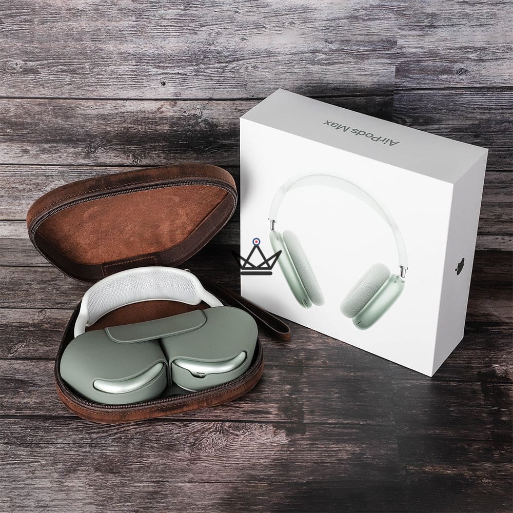 Funda protectora de cuero personalizada para Apple Airpods Max - Voyageur LeatherPods Max Funda protectora de cuero personalizada para Apple Airpods Max - Voyageur LeatherPods Max
