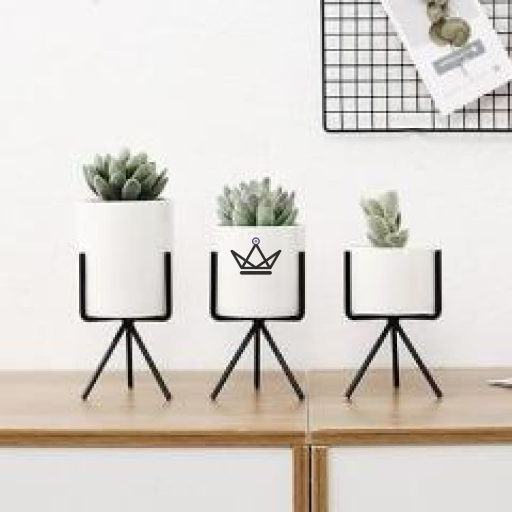 Conjunto de 3 vasos cerámicos - NORDIK - vista 3