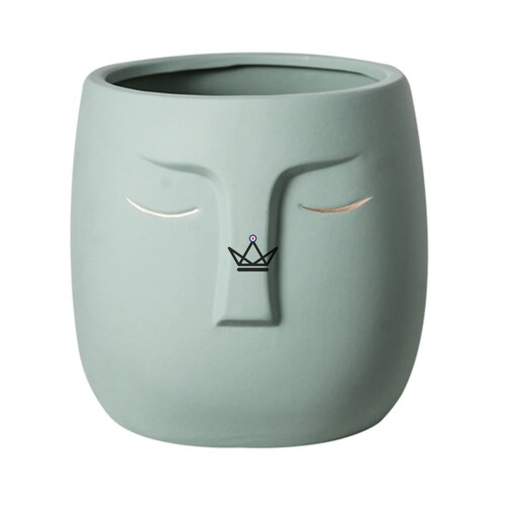 Keramikvase - Schläfriger Kopf – Ansicht 7