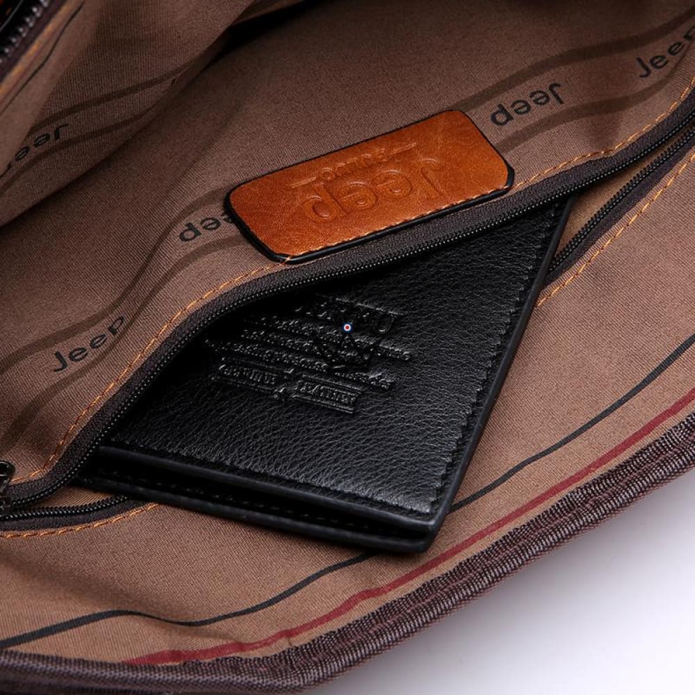 Bolsa de cuero vintage - JEEP — vista 14