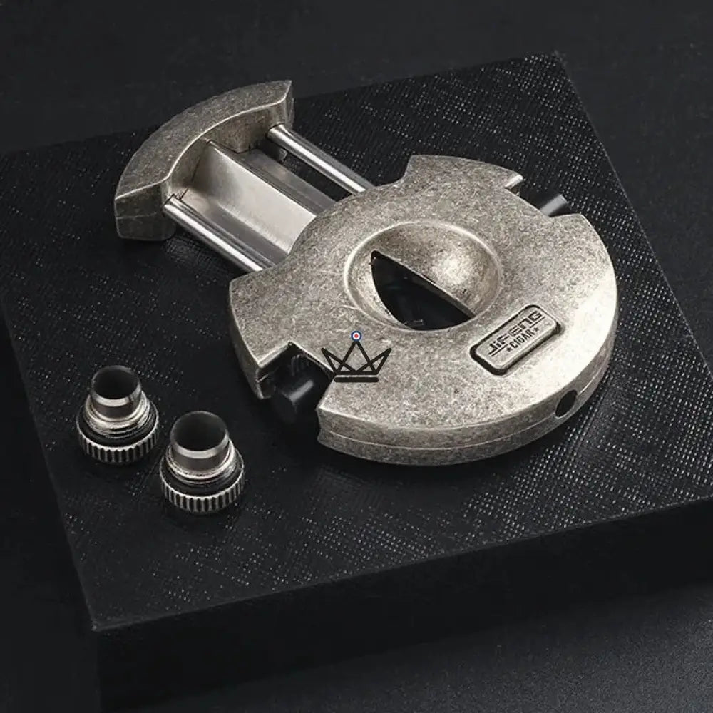 Modern Edition Circular Cigar Cutter | 3-in-1 Guillotine + Punches — view 7