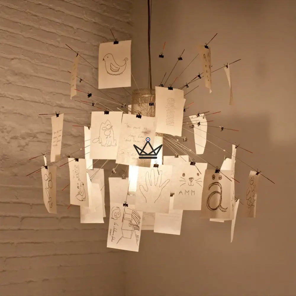 Chandelier suspension Lighting - Zettel Style Memosphere — view 18
