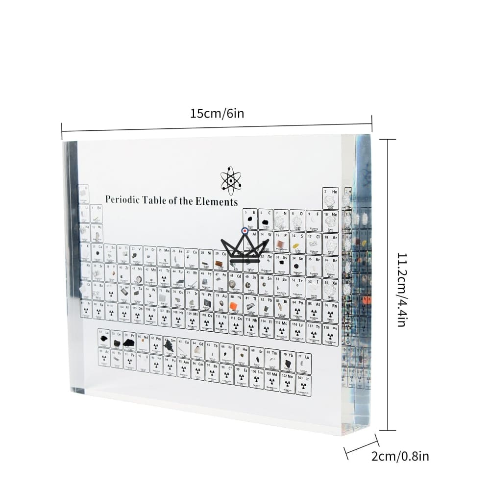 Decorative Periodic Table with Real Elements - Mendeleev — view 6