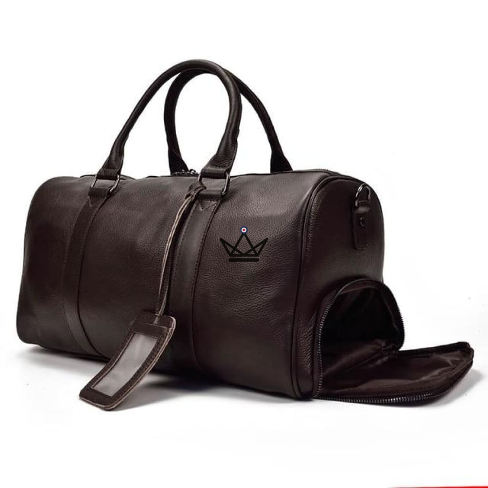 Bolso de viaje de cuero vintage - ARTHUR — vista 2