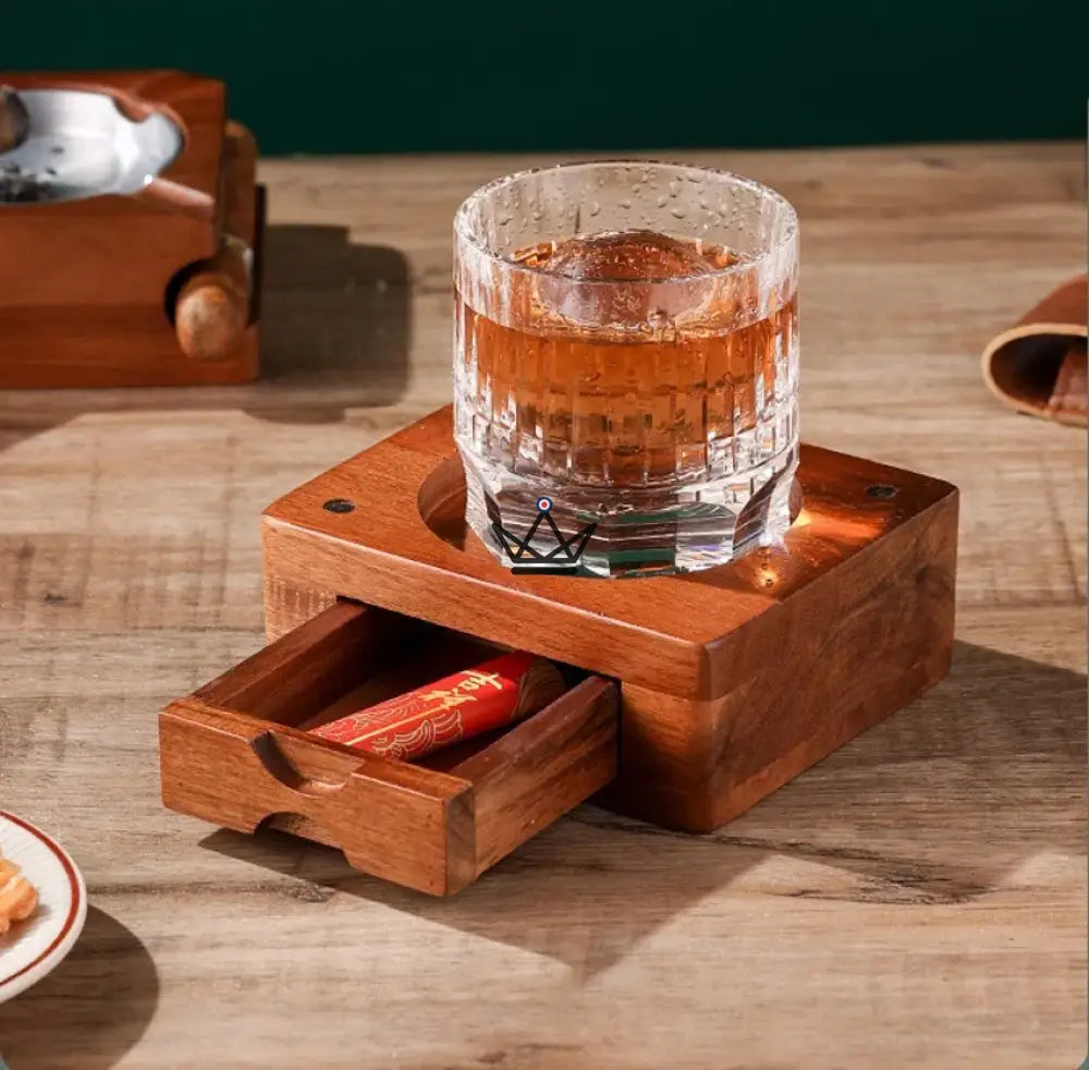 Zigarrenaschenbecher-Set - Authentica-Holz – Ansicht 3