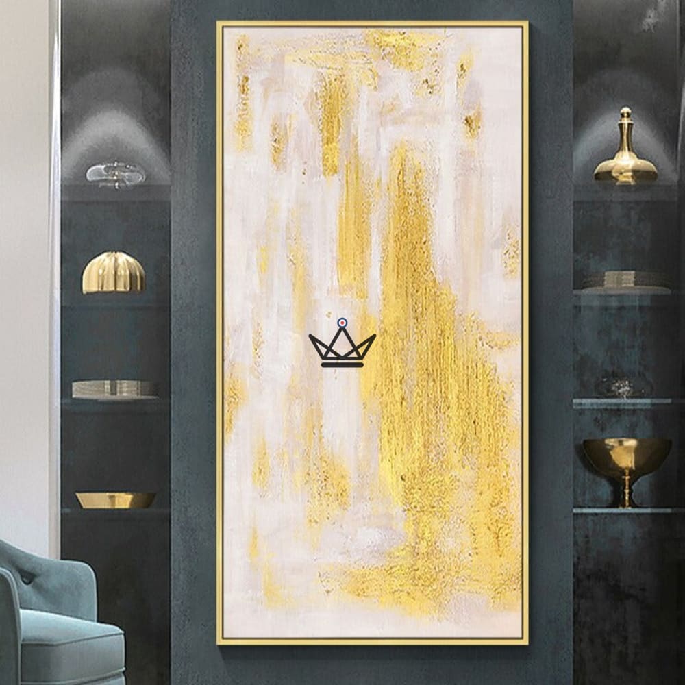 XXL pintura al óleo sobre lienzo - Luminosa sinfonía