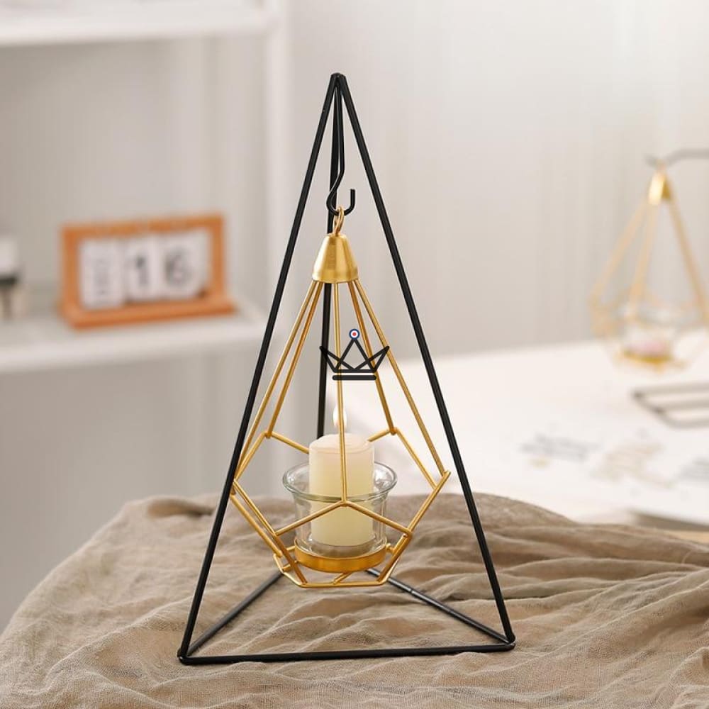 Soporte de vela colgando - GEOTRIK