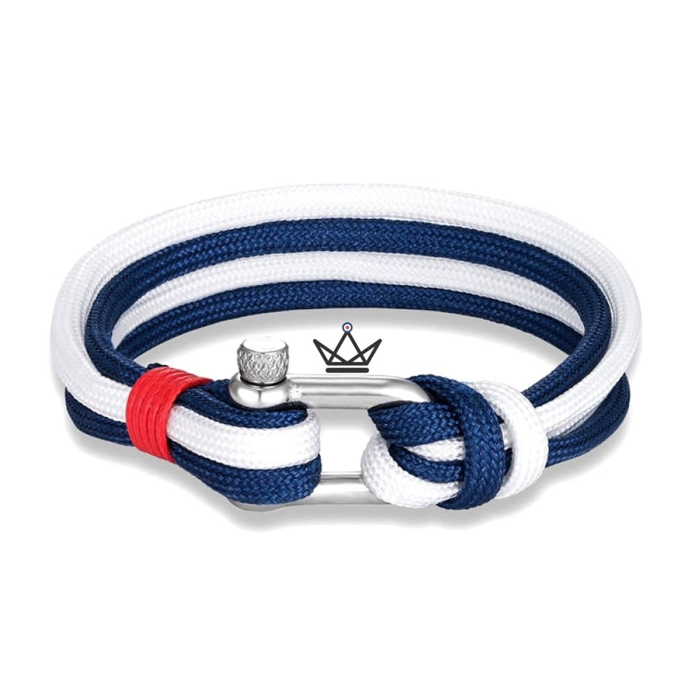 Armband HADOCK BIG - Vergrösserte Schäkel-Doppelkordel - 4 Farben – Ansicht 8