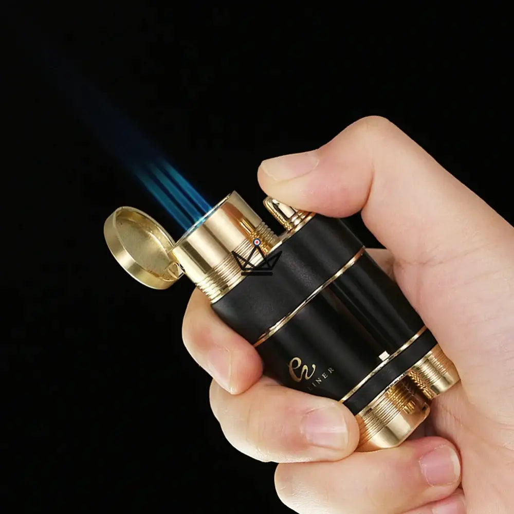 TOWER Torch Lighter — 3 Adjustable Torches, Built-in Punch | Collector's Box — view 6