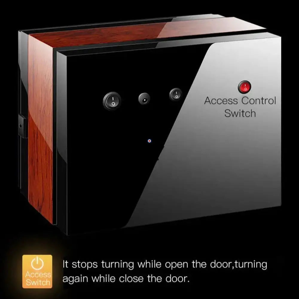 Automatic Watch Winder WINDER LUX — Wood & Glass, 2 to 12 Watches, LCD, Anti-Magnetic — view 10