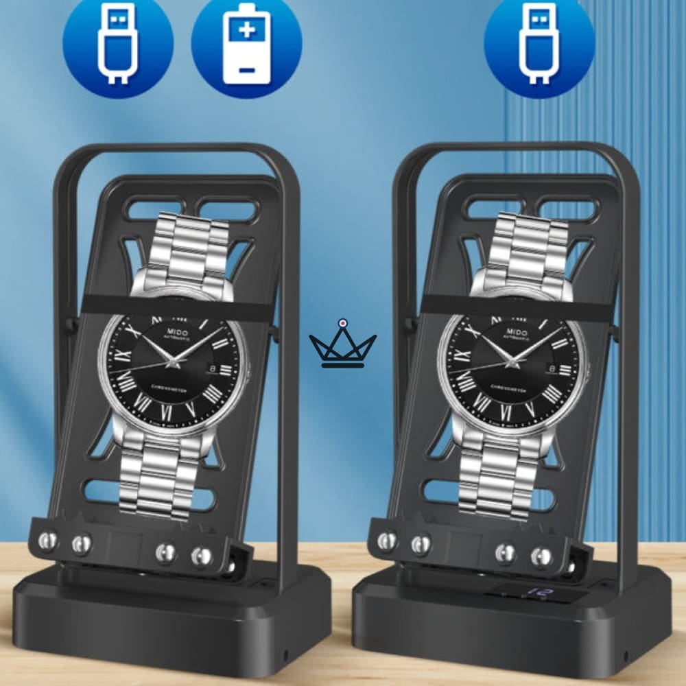 Remontoir Montre Automatique POWERWRIST — Balancier Rotatif, LCD, Batterie 15 Jours — image 3