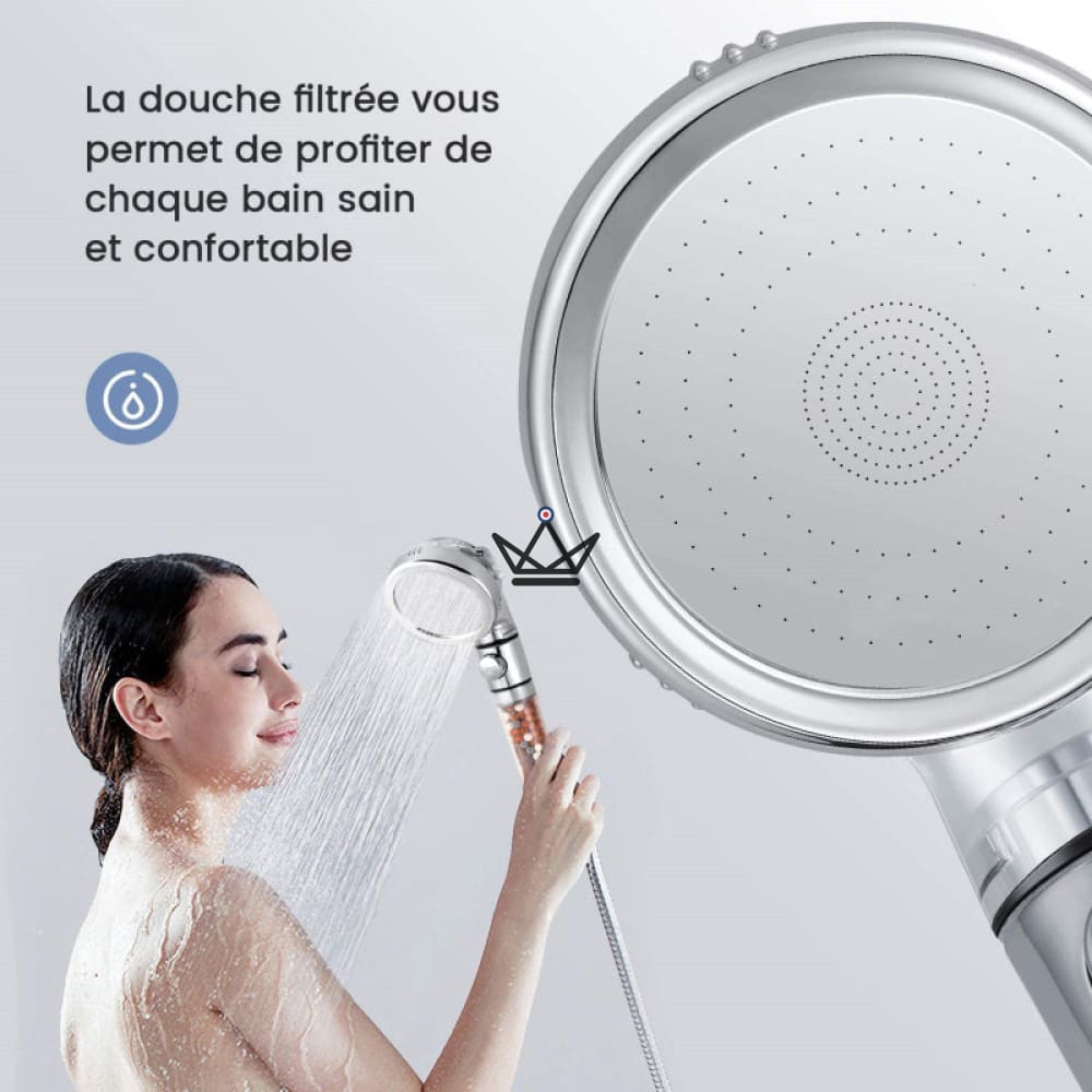 EcoSpa Triple Action Hand Shower - Premium — vista 2