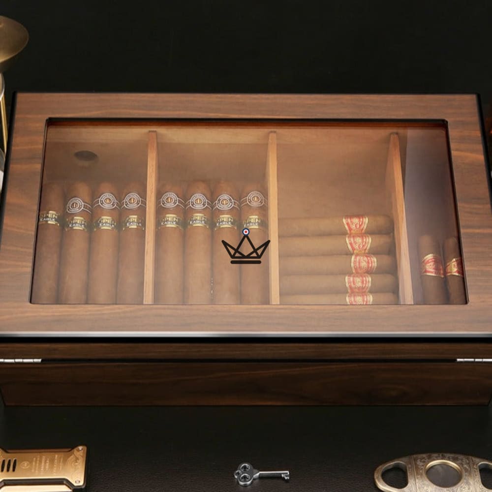 KHEOPS Century Cedar Lacquer Humidor 80 Cigars | Character & Charm — view 9