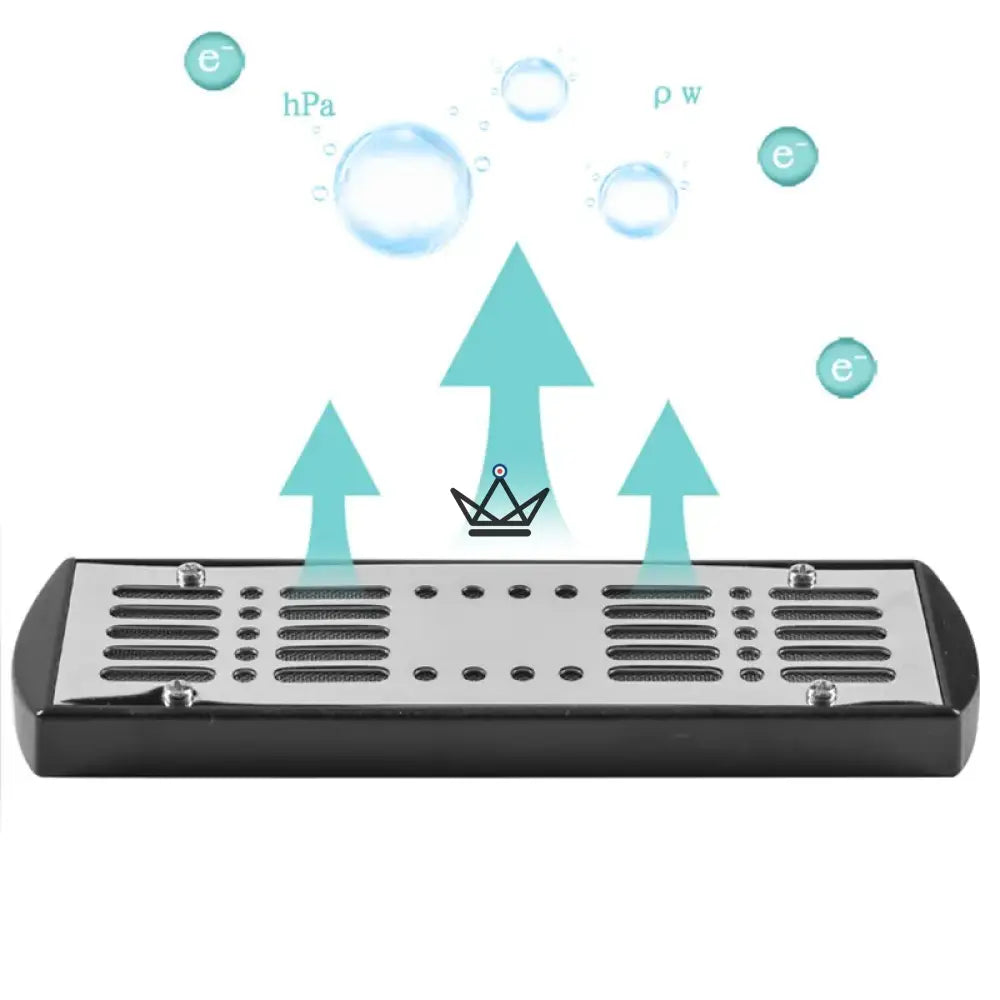 POLARIS CELL Cigar Humidifier — Polished Metal, Oasis Foam | Silver or Gold — view 4