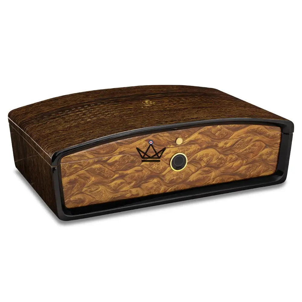 GUEVARA ELEGANCE Cigar Humidor — Fingerprint, Spanish Cedar, High Security — view 17