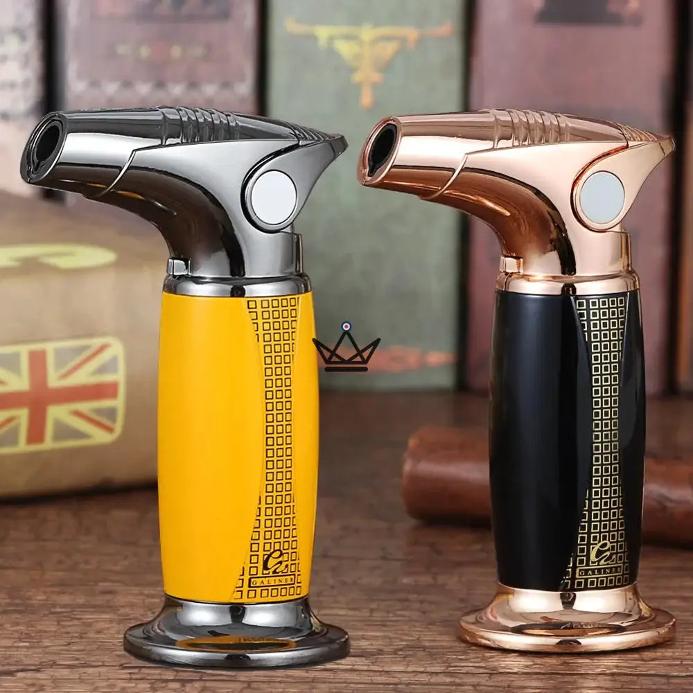 BLAZON XXL Torch Lighter — Adjustable Torch, XXL Size, Yellow or Black | Collector's Box — Black