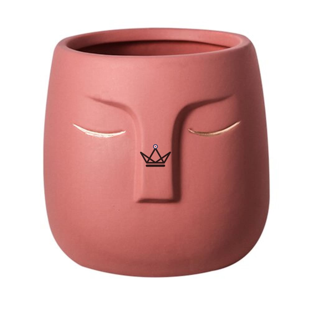 Keramikvase - Schläfriger Kopf – Ansicht 9